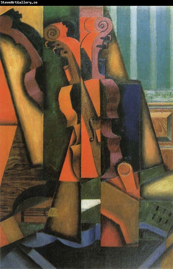 Juan Gris Fiddle and Guitar